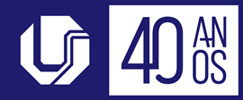 Logotipo da Universidade Federal de Uberlândia - UFU 40 Anos